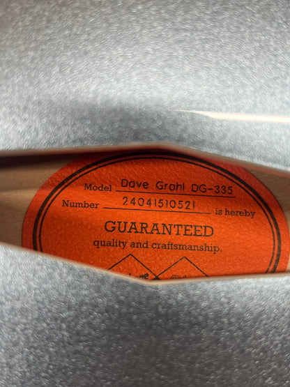 Epiphone Dave Grohl Signature Model DG-335 Semi-Hollow Body Electric Guitar with Original Case