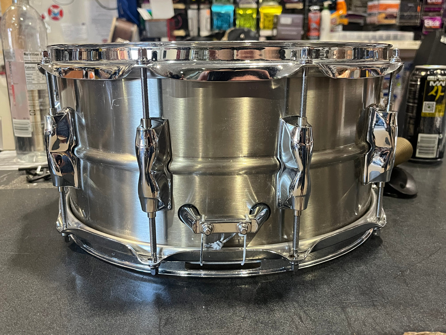 Yamaha Recording Custom RLS-1470 Stainless Steel Snare Drum 14"x7"
