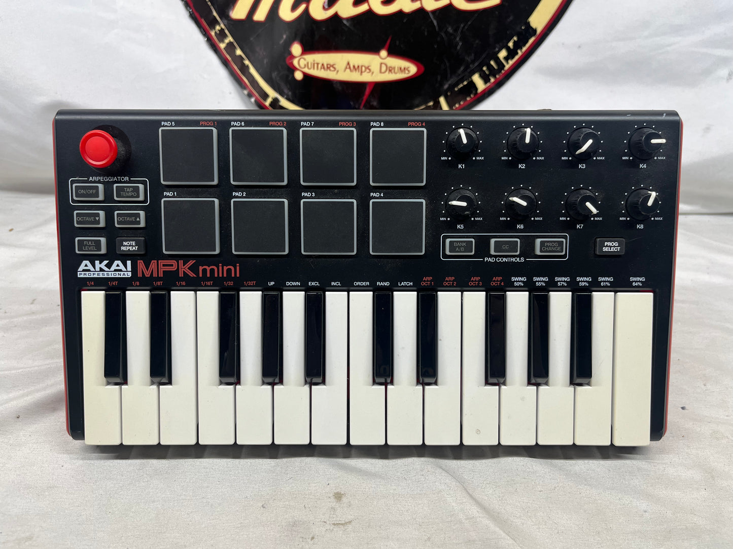 Akai MPK Mini USB MIDI Controller Keyboard with Box
