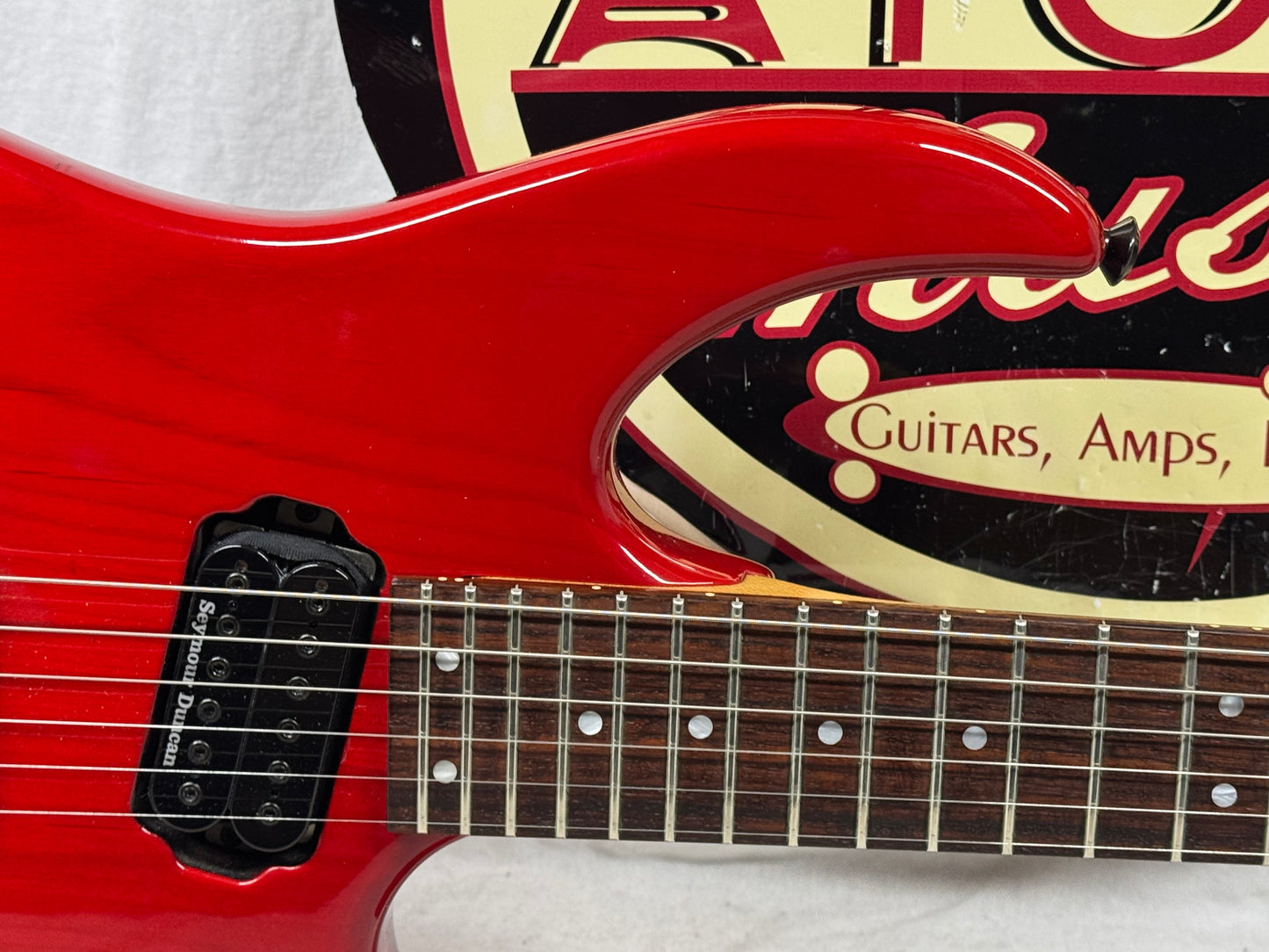 Hamer USA Diablo Guitar with Gator Case - Red