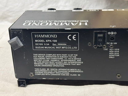 Hammond XPK-100 xpk100 MIDI Pedalboard
