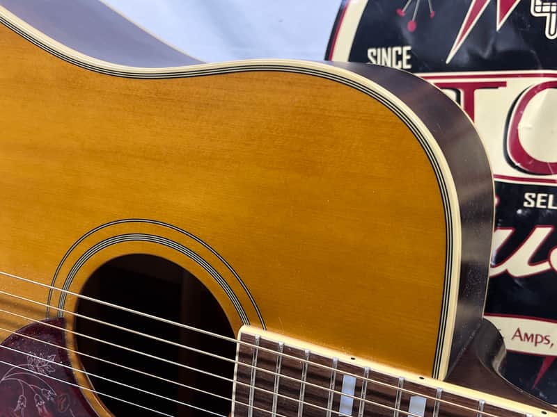Epiphone Hummingbird Acoustic Electric Guitar - Image 3