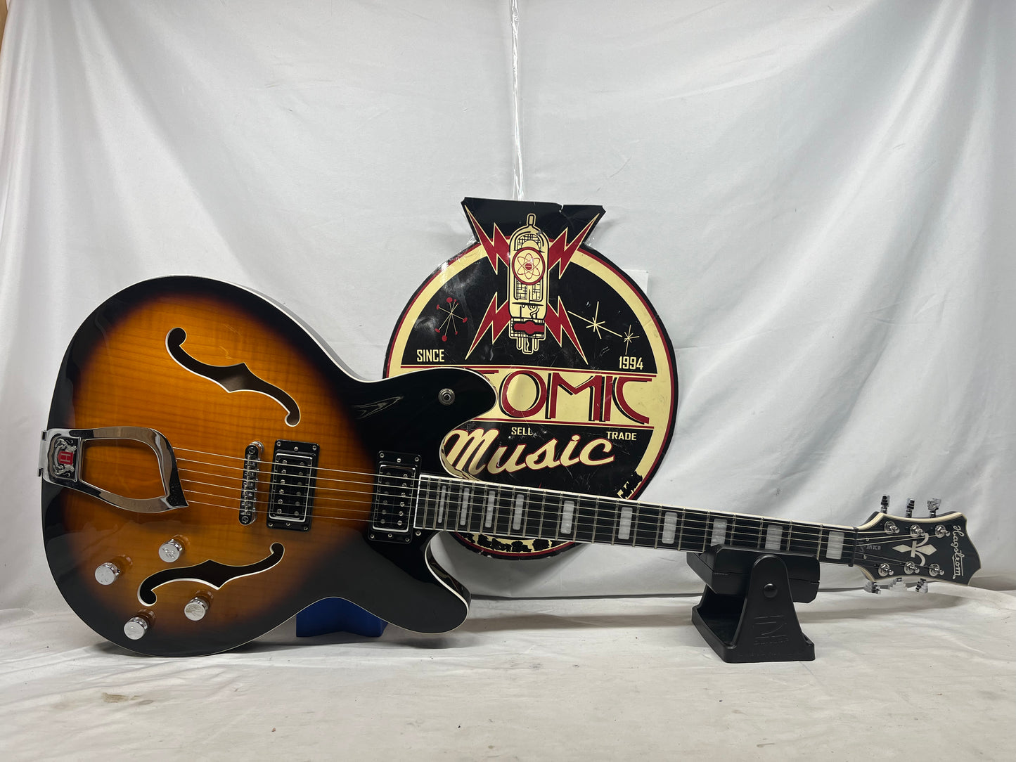 Hagstrom Super Viking Semi-Hollow Body HH Electric Guitar