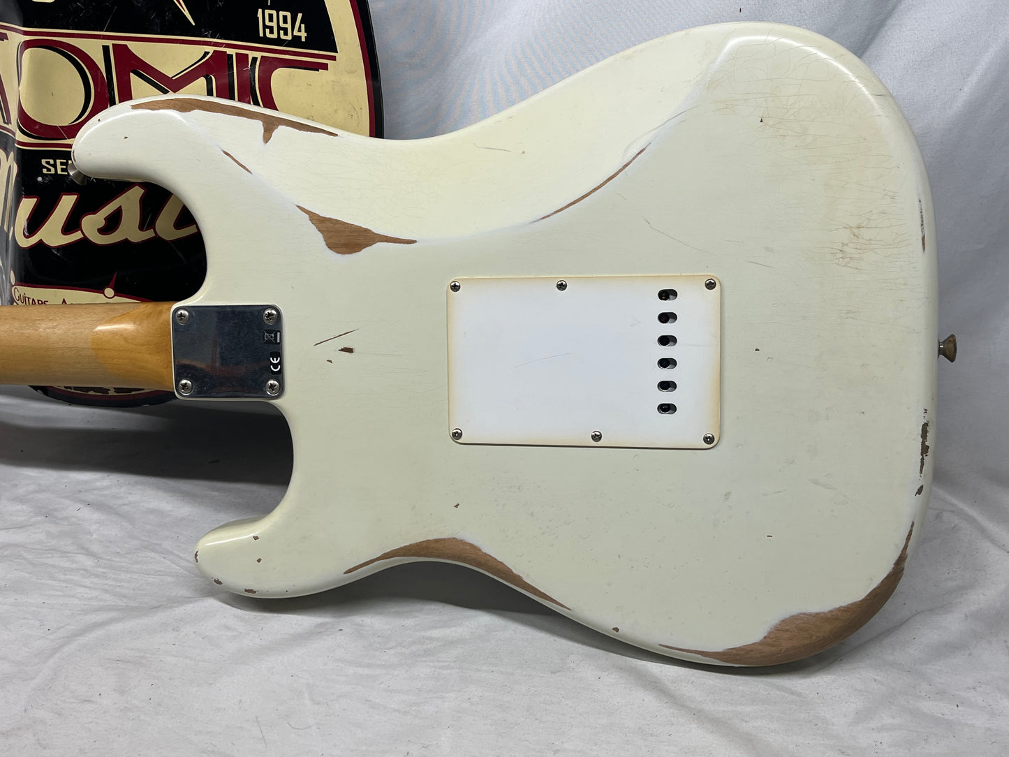 Fender Road Worn '60s Stratocaster Strat Electric Guitar 2010 - Olympic White
