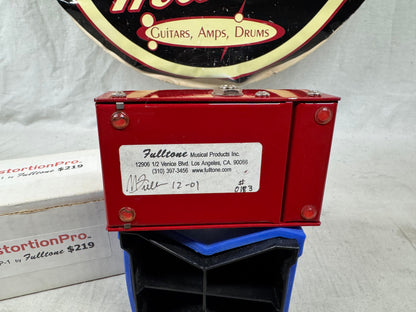 Fulltone DP-1 dp1 Distortion Pro Distortion Pedal with Box 2001