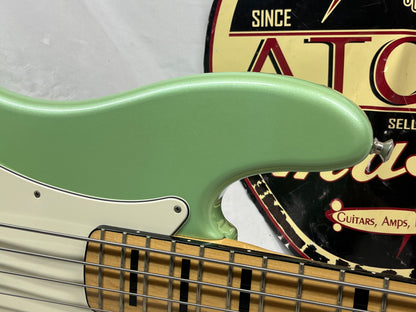 Fender GC Factory Special Run Precision Bass P-Bass Active 4-String Electric Bass - Sea Foam Green