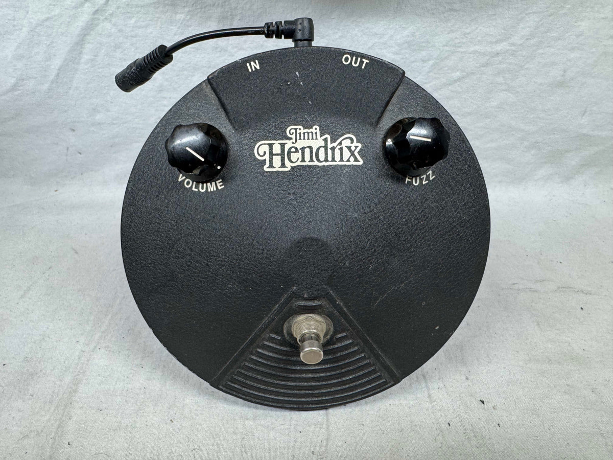 Dunlop JH-2 jh2 Jimi Hendrix Fuzz Pedal - missing 1 rubber foot pot codes date to 1990