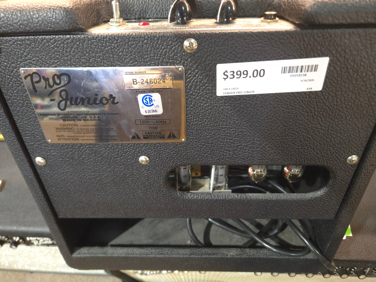 Fender Pro Junior 15-Watt 1x10" Guitar Combo 2002 - 2010 - Local Pickup Only