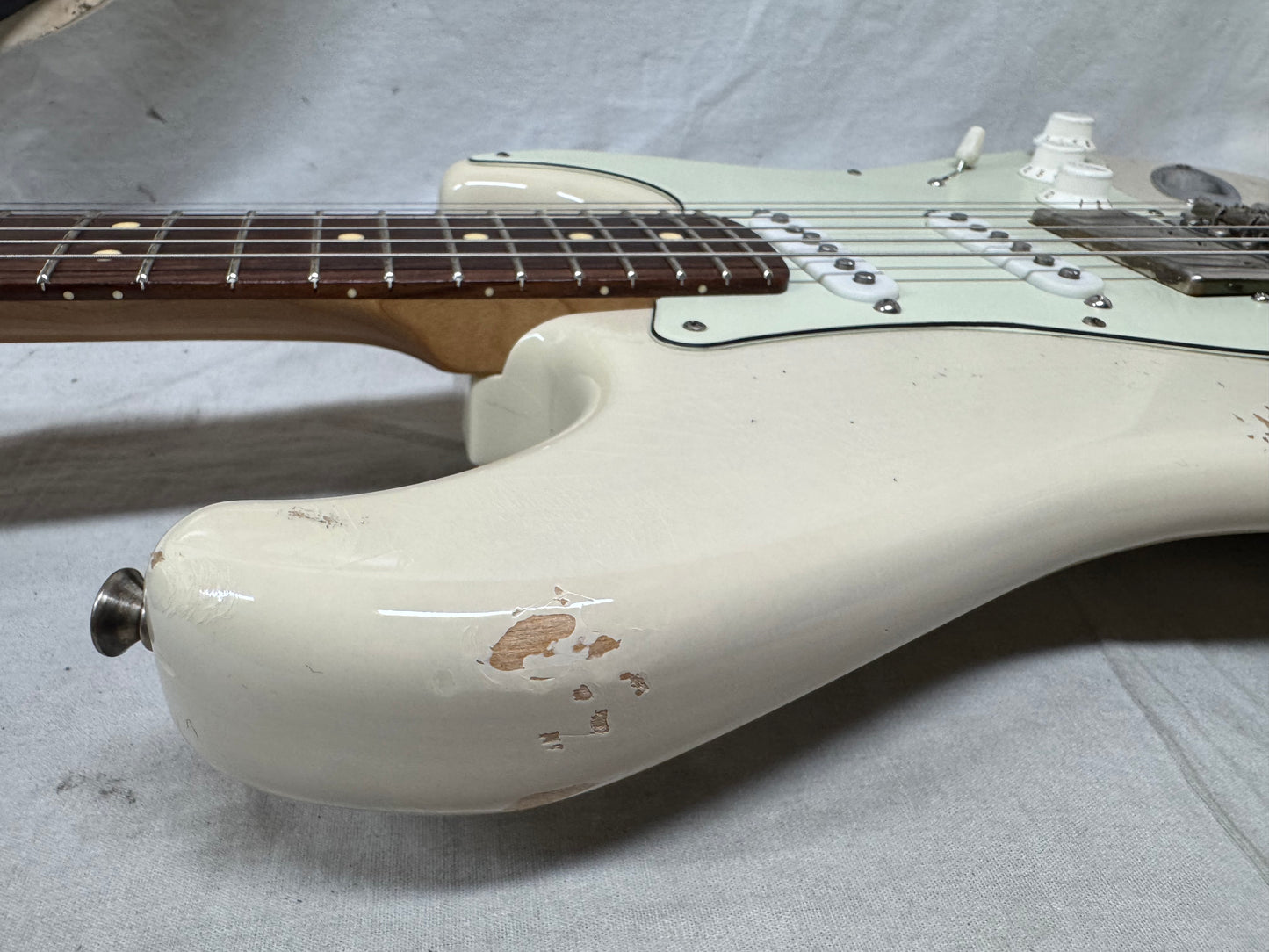 LsL Instruments Saticoy HSS (22 fret) Guitar with Case - Vintage Cream