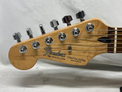 Fender Standard Stratocaster Strat Left Handed Lefty Electric Guitar - Arctic White