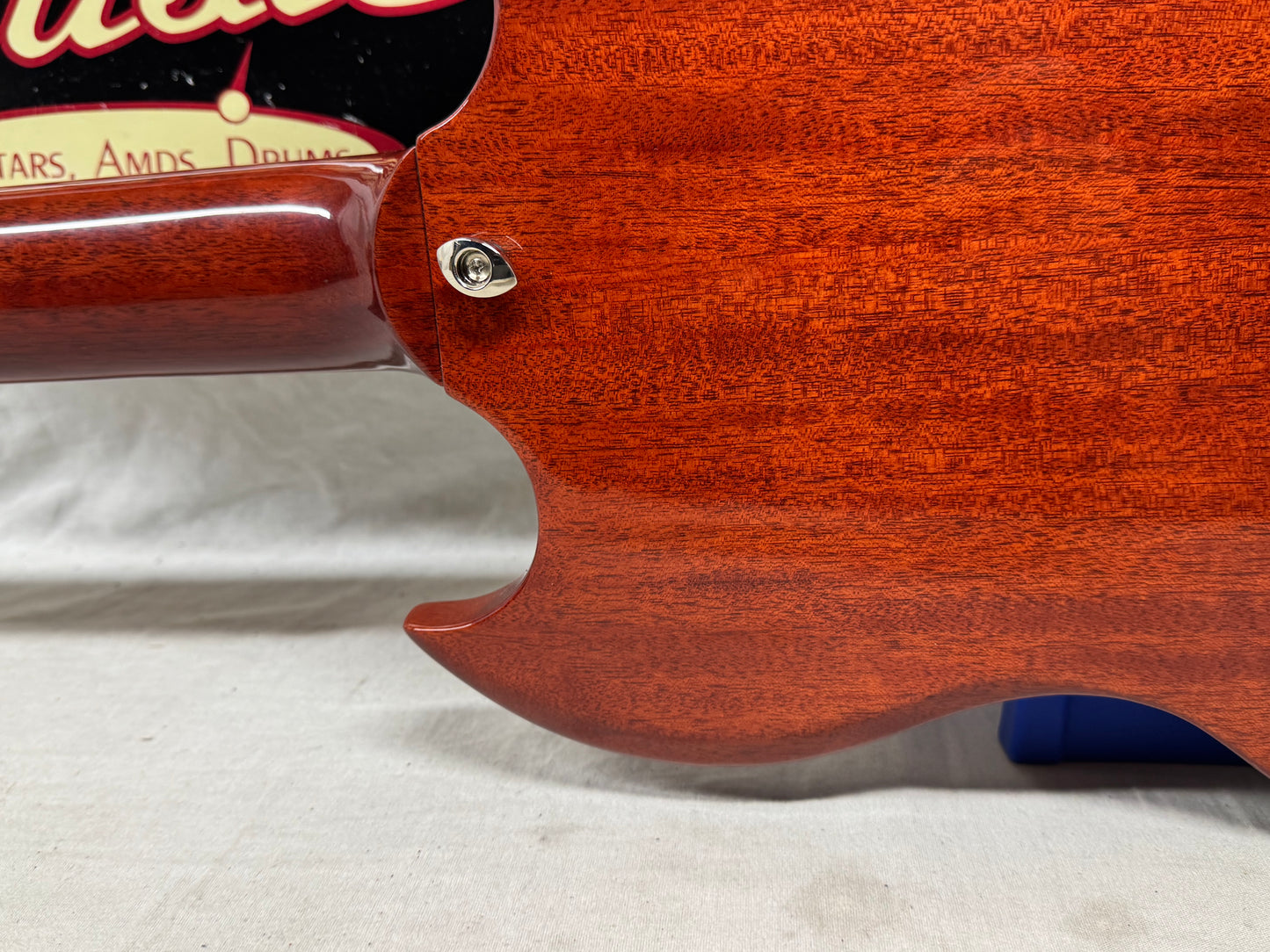 Gibson SG6100VENH1 SG Standard '61 1961 Guitar with Case 2021 - Vintage Cherry