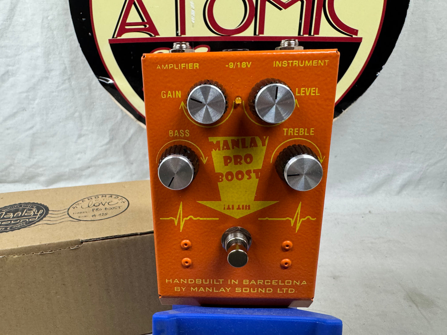 Manlay Sound Pro Boost Pedal with Box