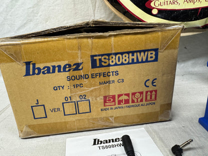 Ibanez TS808HW ts 808 hw Hand-Wired Overdrive Pedal with Metal Box