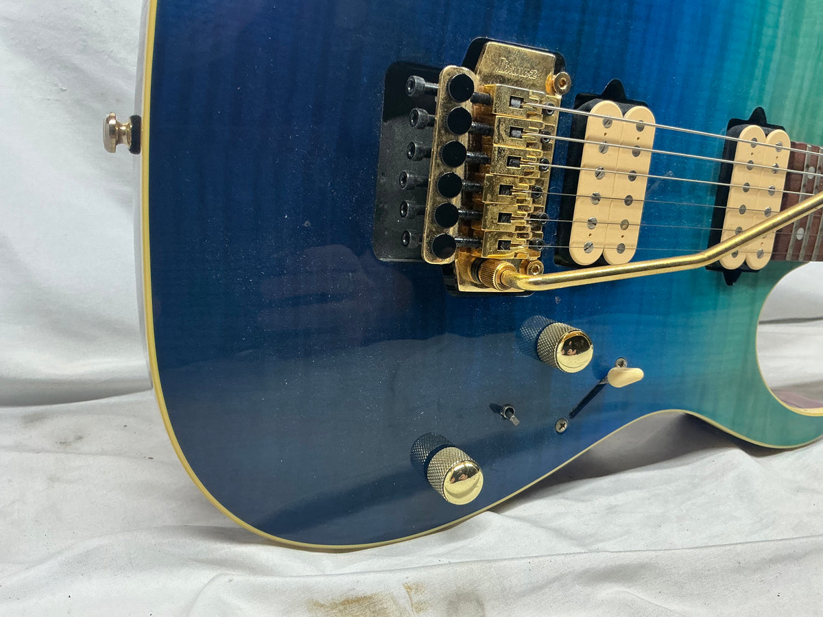 Ibanez RG420HPFM-ALG Standard 2020 - Present - Blue Leaf Gradation