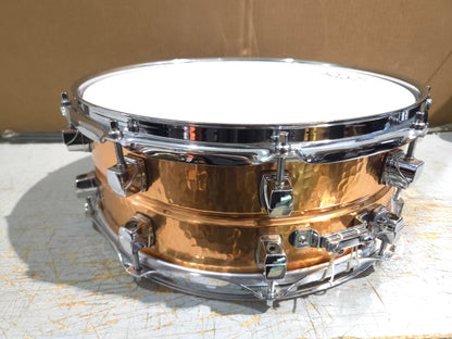 Yamaha SD655ARH Roy Haynes Signature 14x5.5" Hammered Copper Snare Drum 2000s - Copper