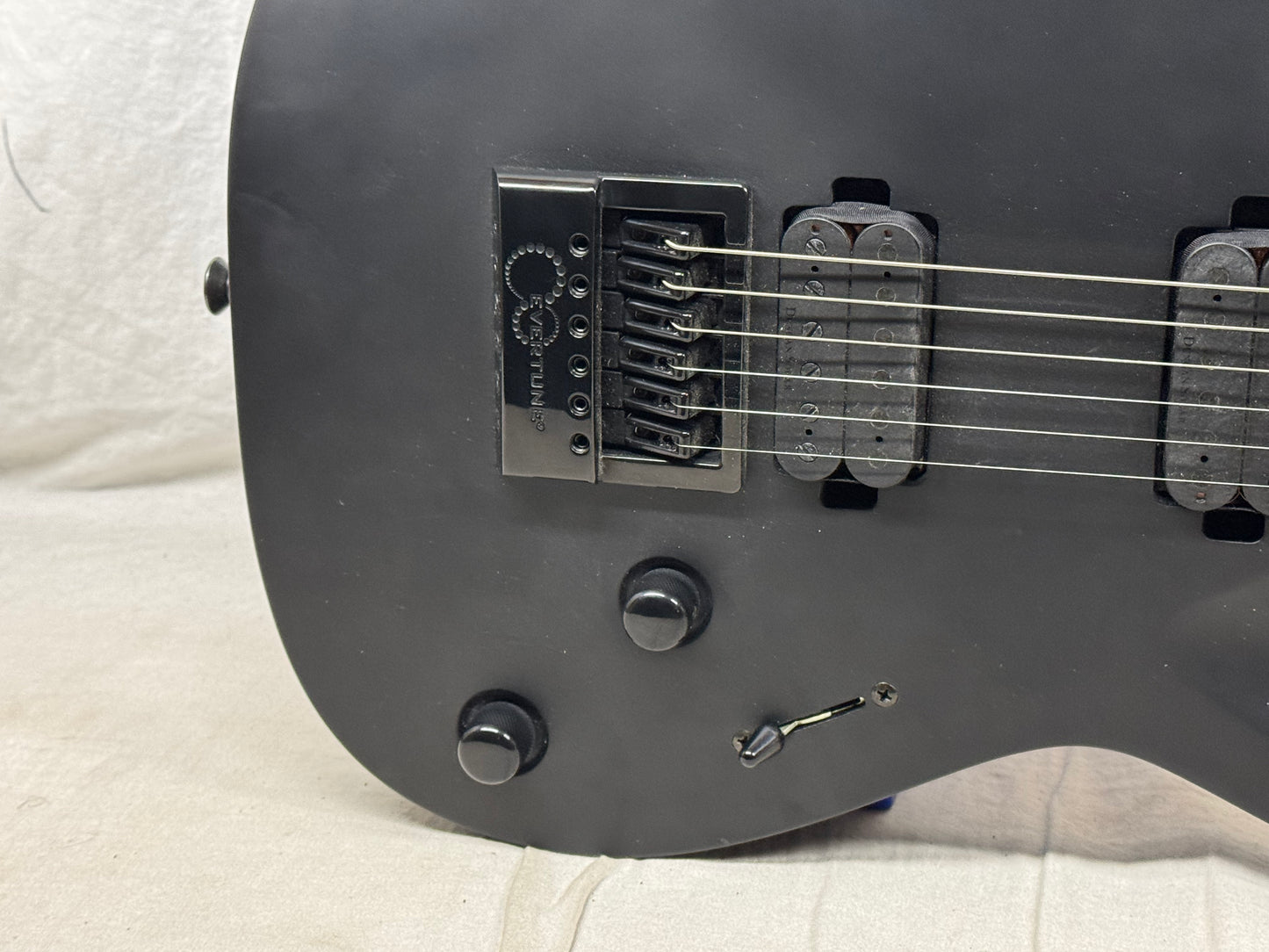 Washburn PX-SOLAR16ETC Parallaxe Ola Englund Solar 16ETC Guitar with Case 2016 - Black