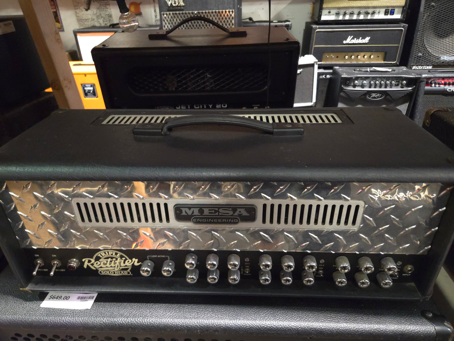 Mesa Boogie Triple Rectifier Solo Head 3-Channel 150-Watt Guitar Amp Head 2000 - 2009 - Local Pickup Only