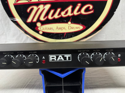ProCo R2DU Rat 2 Dual Unit Distortion Rack Module with RFS-2 Remote Footswitch