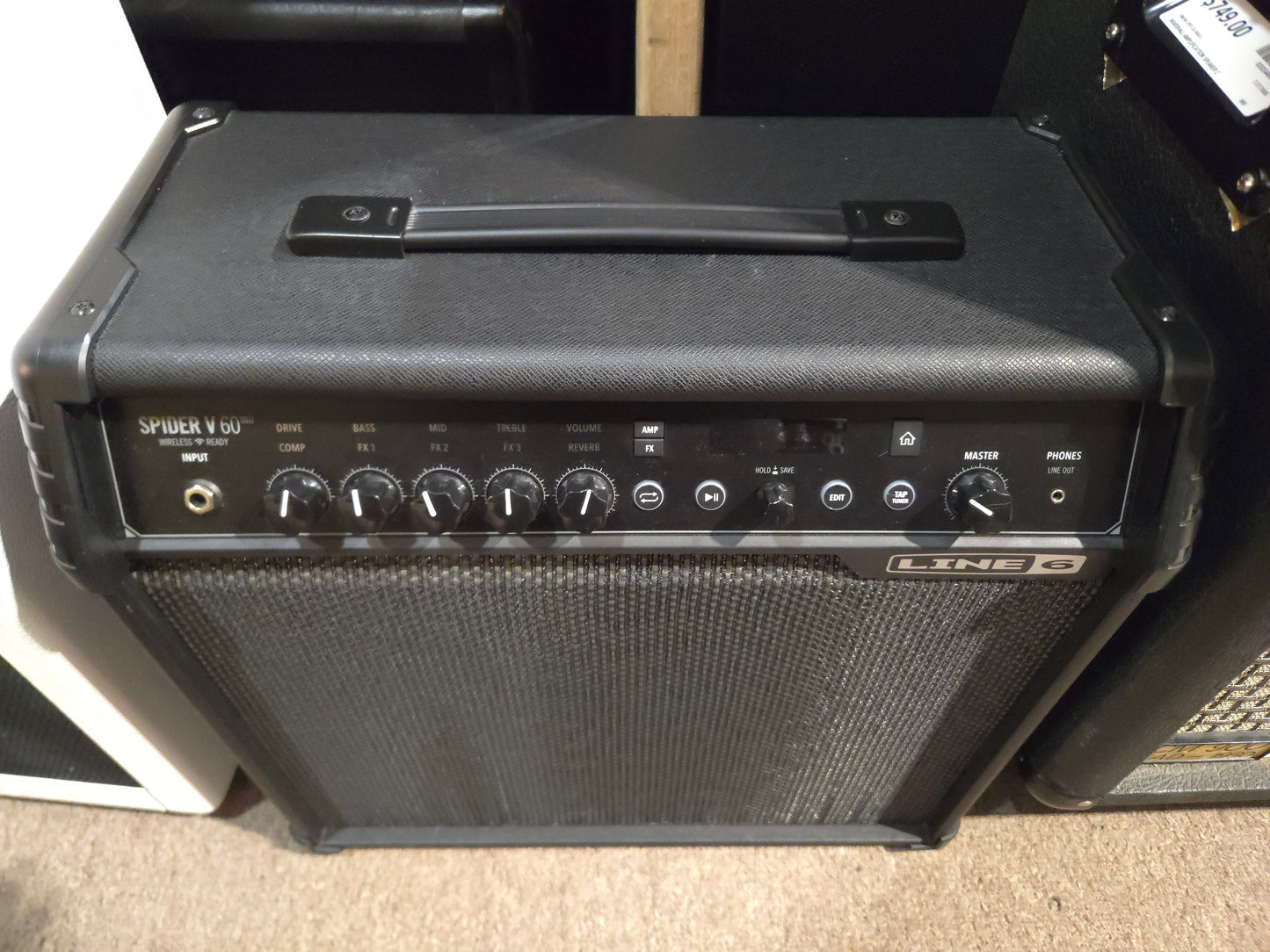 Line 6 Spider V 60 MkII 60-Watt 1x10" Digital Modeling Guitar Combo 2019 - 2021 - Local Pickup Only