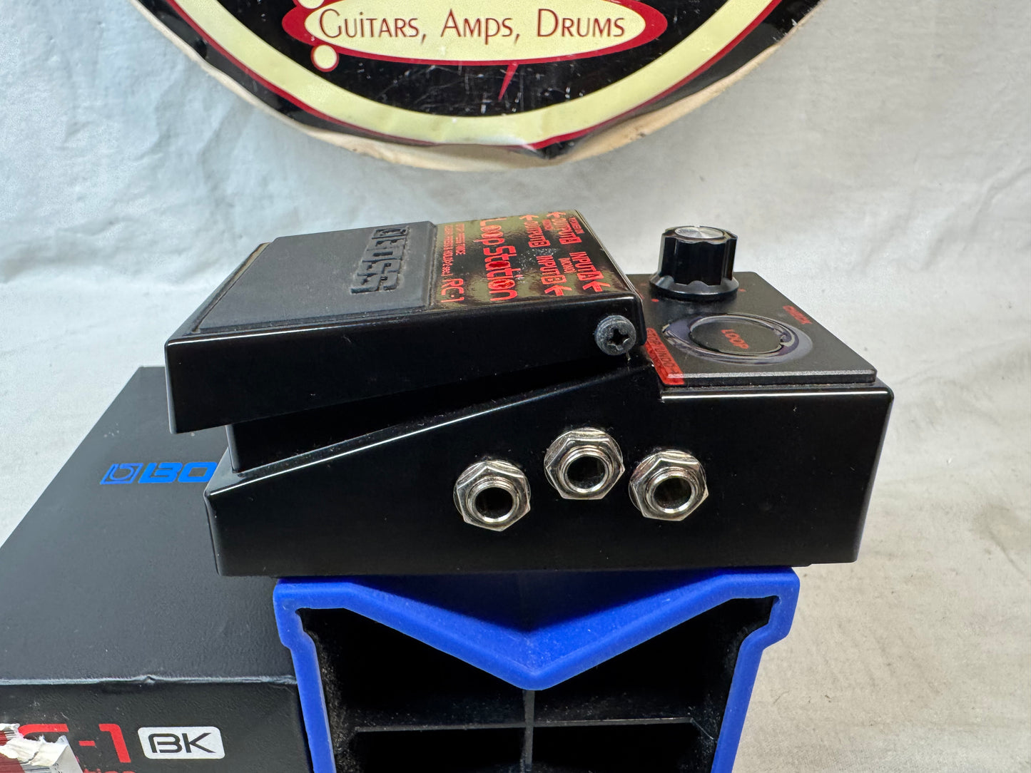 Boss RC-1BK rc1bk rc 1 bk Loop Station Phrase Looper Pedal with Box 2018 - Black