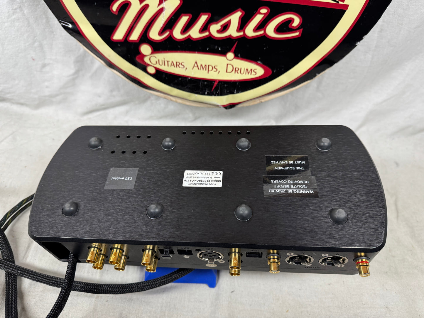 Chord Electronics Choral Range DAVE - Digital to Analog Veritas in Extremis - Reference DAC Digital to Analog Converter Preamplifier Preamp Headphone Amplifier with Power Supplies