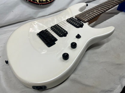 Ernie Ball Music Man Jason Richardson Signature Sterling Cutlass 7 7-String Electric Guitar - Pearl White