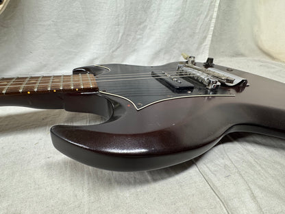 Gibson SG Junior jr Guitar with Chipboard Case 1967 - Dark Cherry