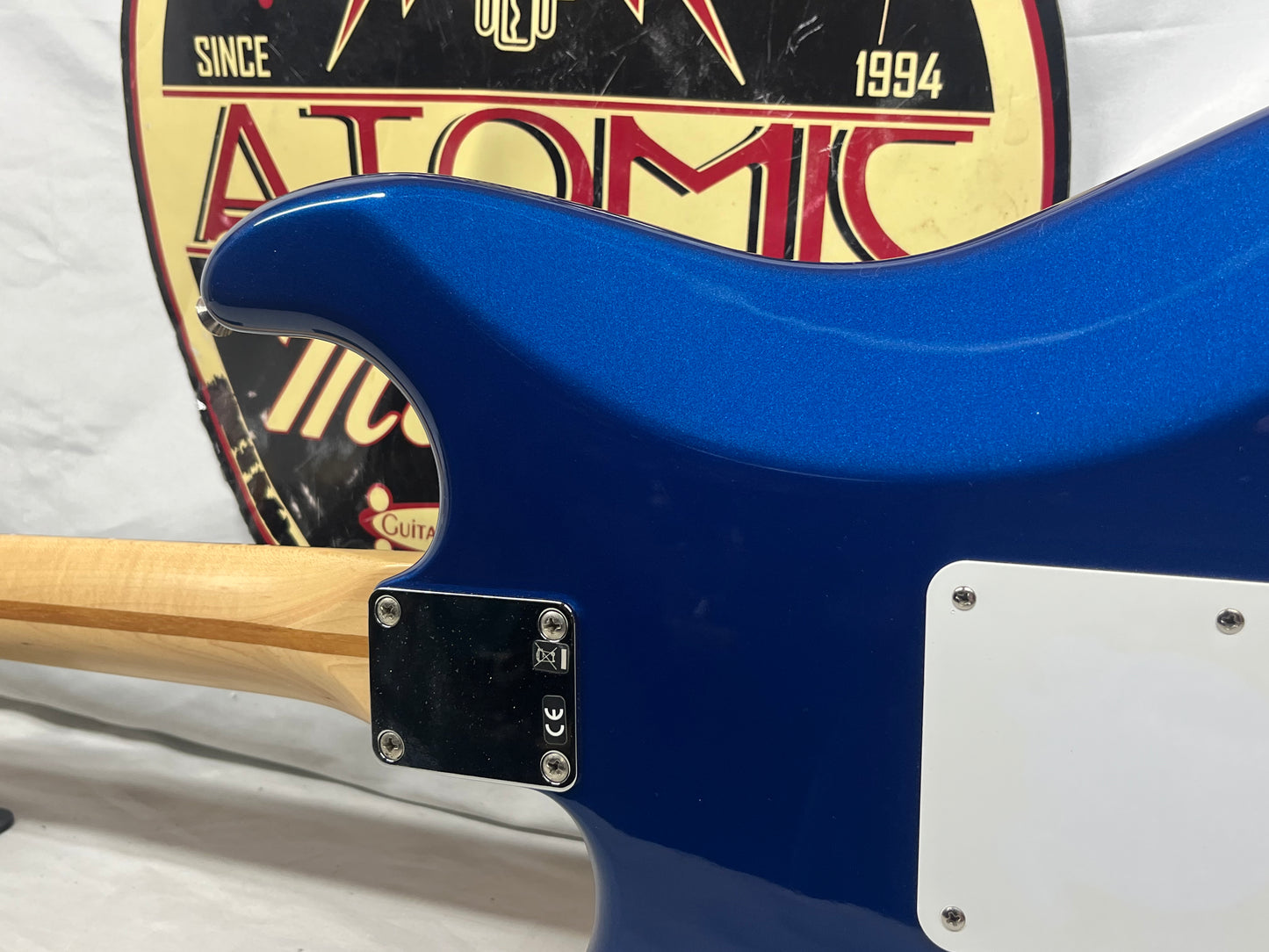 Fender Standard Stratocaster strat HSS Electric Guitar MIM - Made in Mexico- Electron Blue