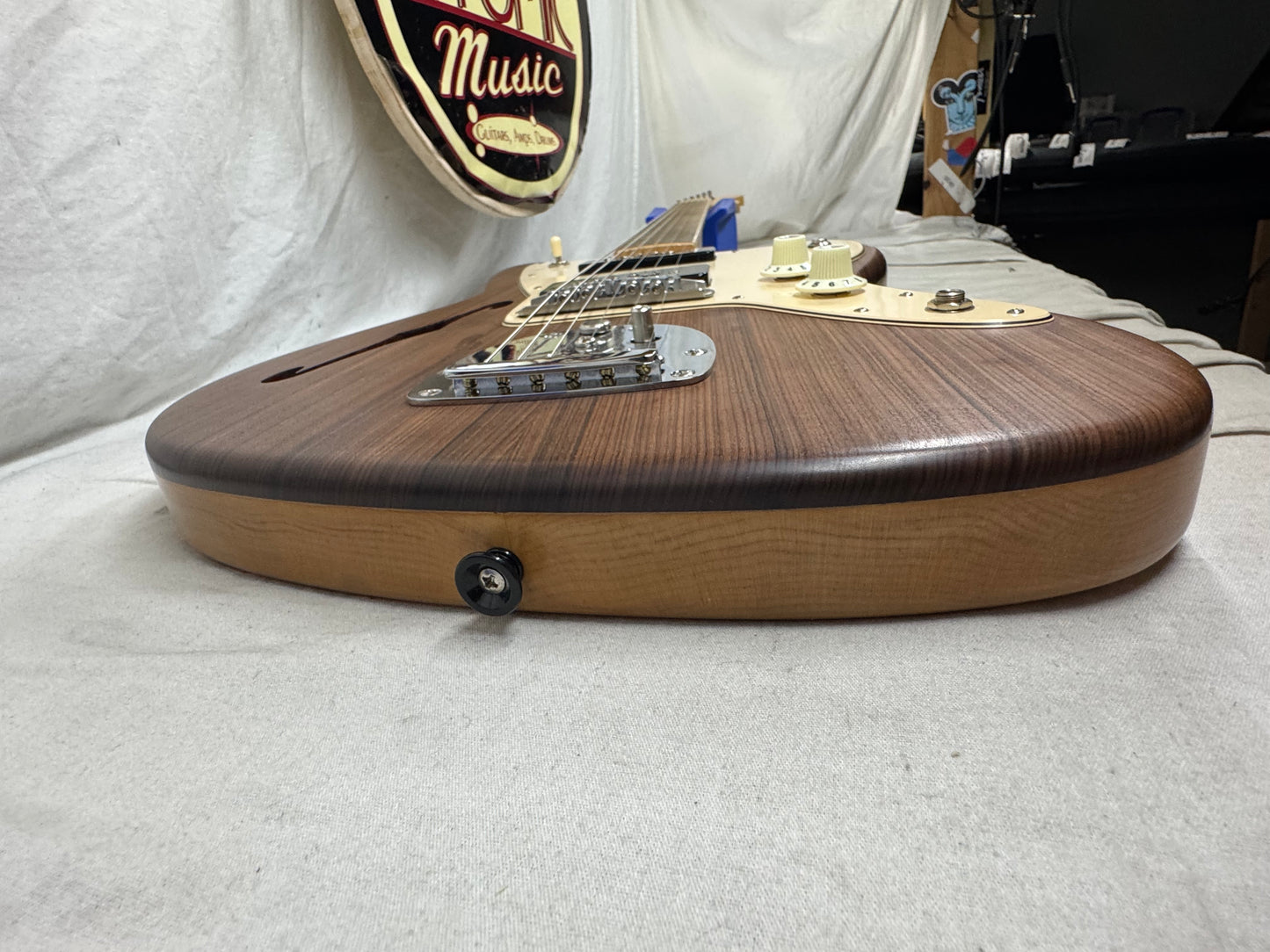 Warmoth Jazzmaster Semi-Hollowbody Guitar