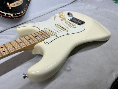 Fender American Professional Stratocaster Strat Electric Guitar with Case - Olympic White