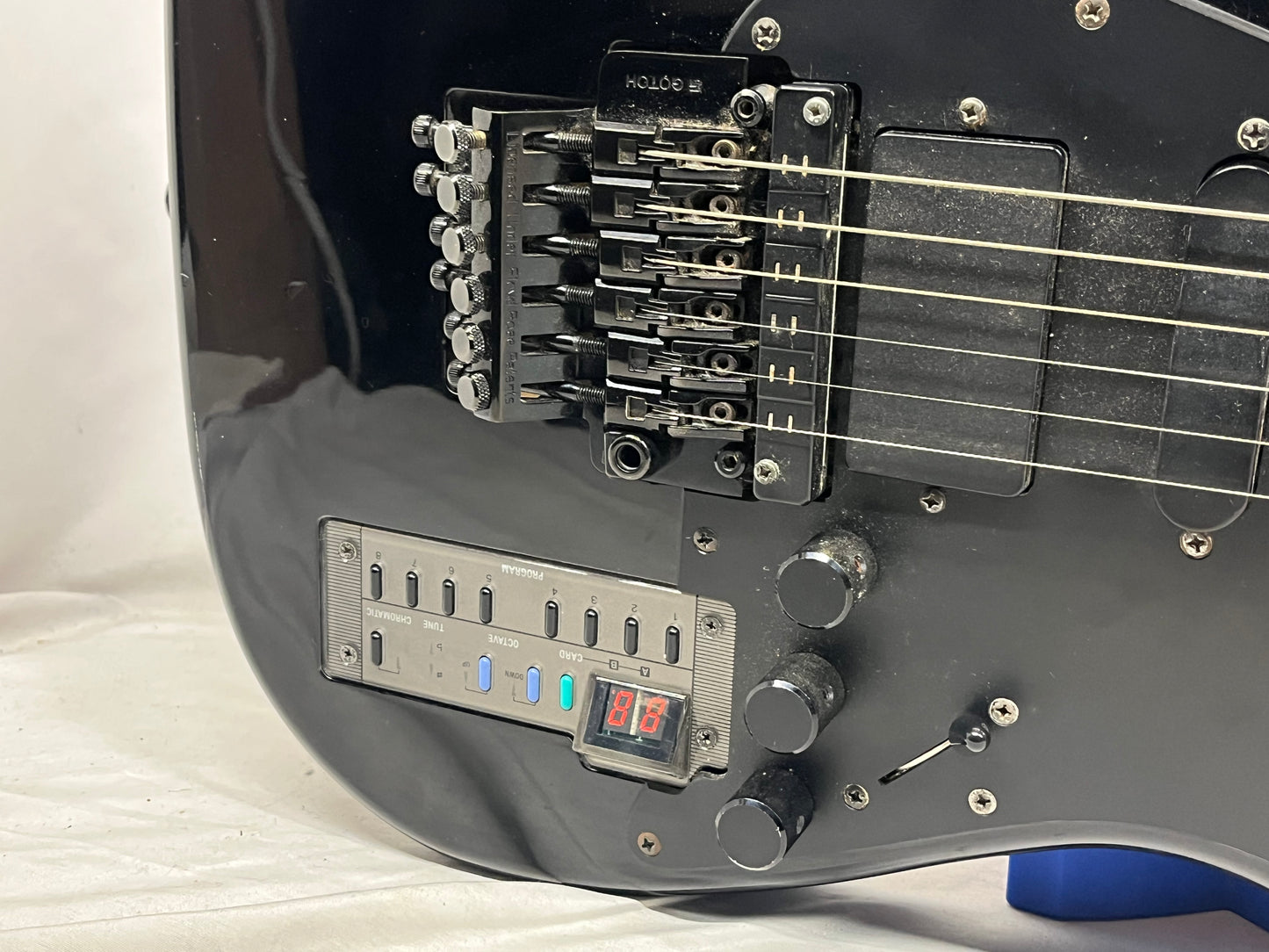 Casio PG-380 Electric Guitar Synthesizer 1980s - Black