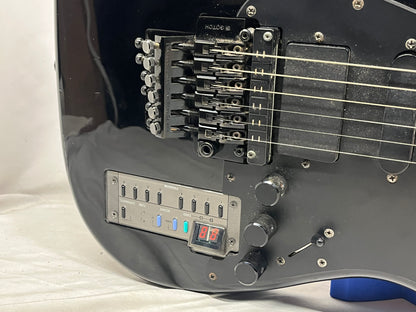 Casio PG-380 Electric Guitar Synthesizer 1980s - Black