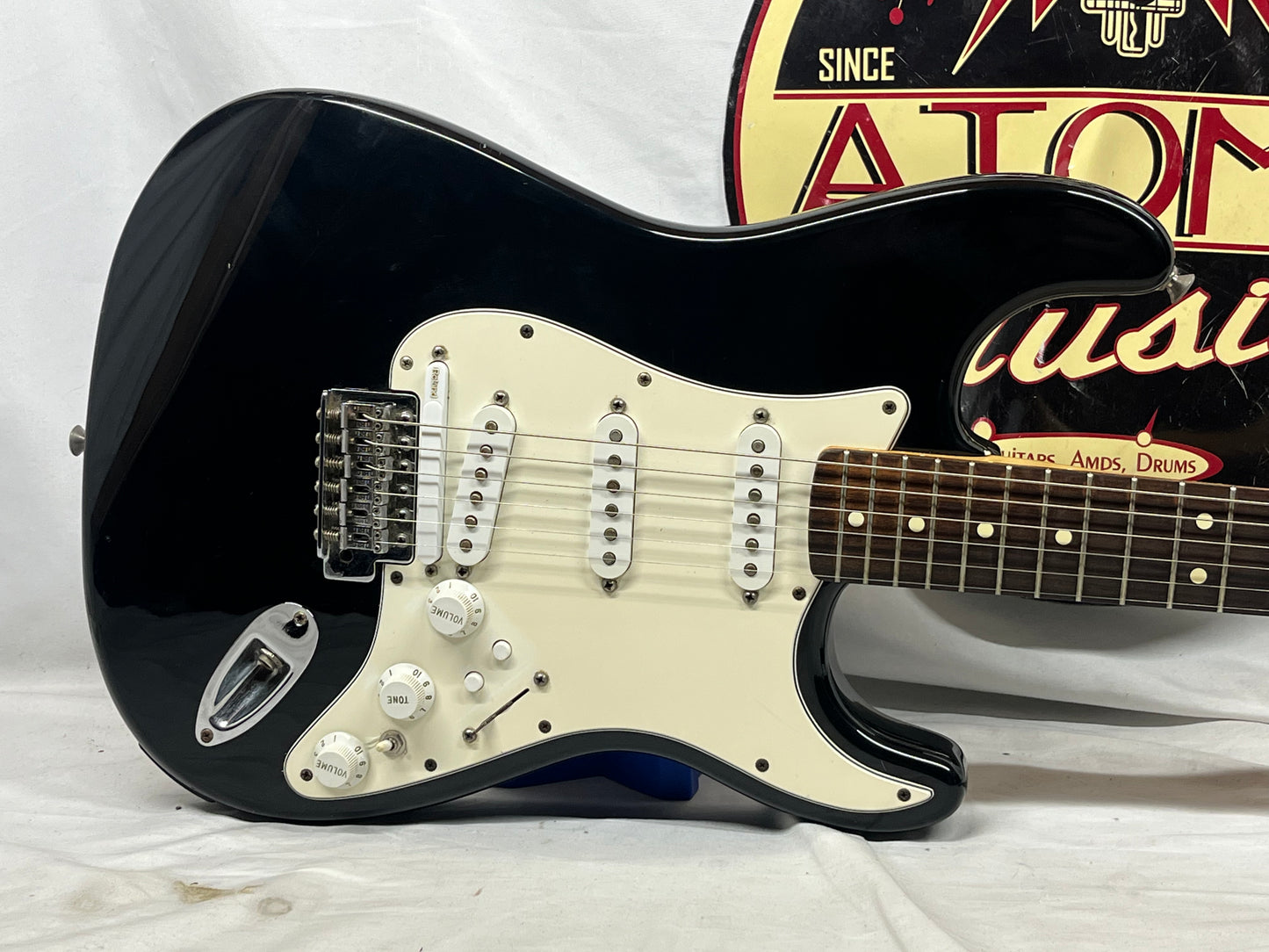 Fender Standard Roland Ready Stratocaster Strat Electric Guitar - Black