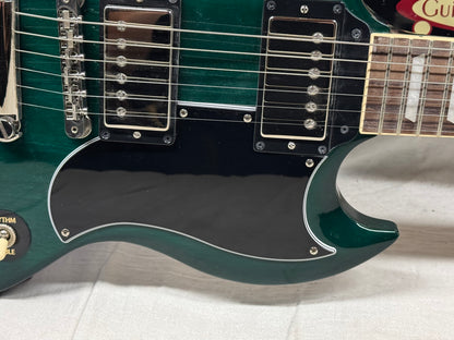 Gibson SG6100TLNH1 SG Standard '61 1961 Reissue Guitar with Case 2024 - Translucent Teal