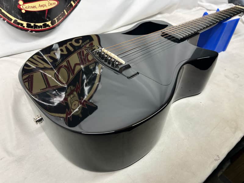 Journey Instruments OF660 Overhead Collapsbile Carbon Fiber Travel Acoustic Electric Guitar - Image 17