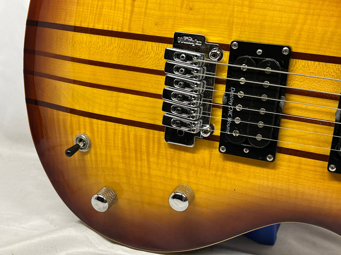 IYV IP-300 Doublecut Electric Guitar with Tree of Life fret Inlay- Tobacco Sunburst
