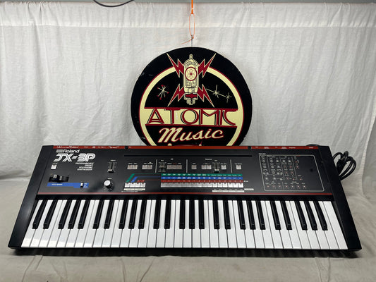 Roland JX-3P Keyboard Synthesizer with PG 200 Synthesizer Programmer - Local Pickup Only
