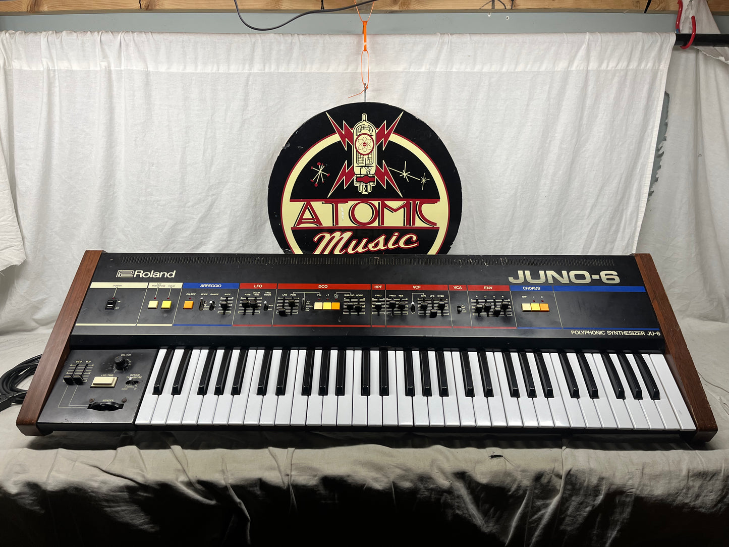 Roland Juno-6 Polyphonic 61-Key Analog Synthesizer Keyboard - Local Pickup Only!