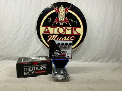 Electro-Harmonix Deluxe Memory Boy Analog Delay Pedal with Box