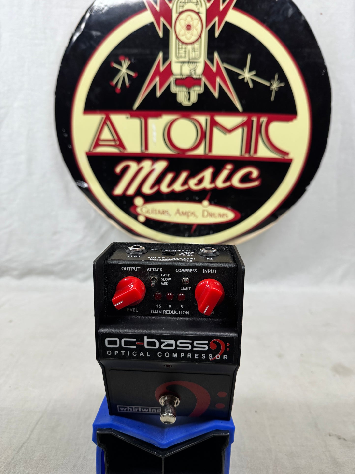 Whirlwind OC-Bass Bass Optical Compressor Pedal