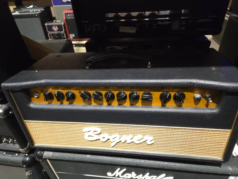 Bogner Shiva EL34 2-Channel 80-Watt Guitar Amp Head with Reverb