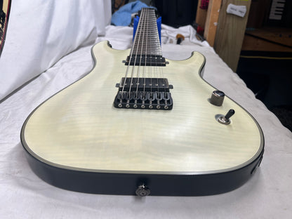 Schecter Diamond Series KM-7 7-String Doublecut HH Electric Guitar with Hard Case
