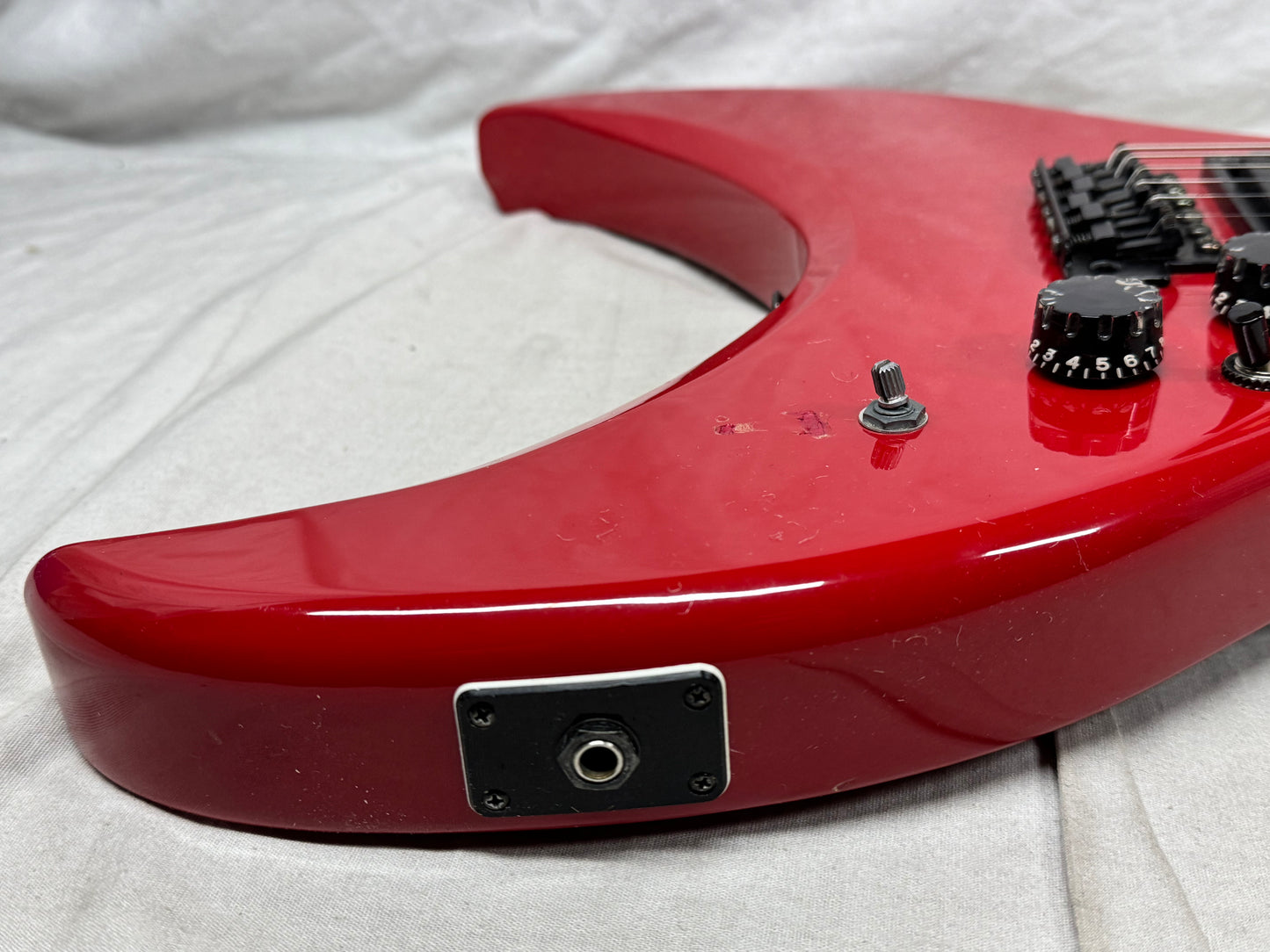 Electra XV1RD xv1 Lady Guitar with Case - MIJ Made In Japan - Red