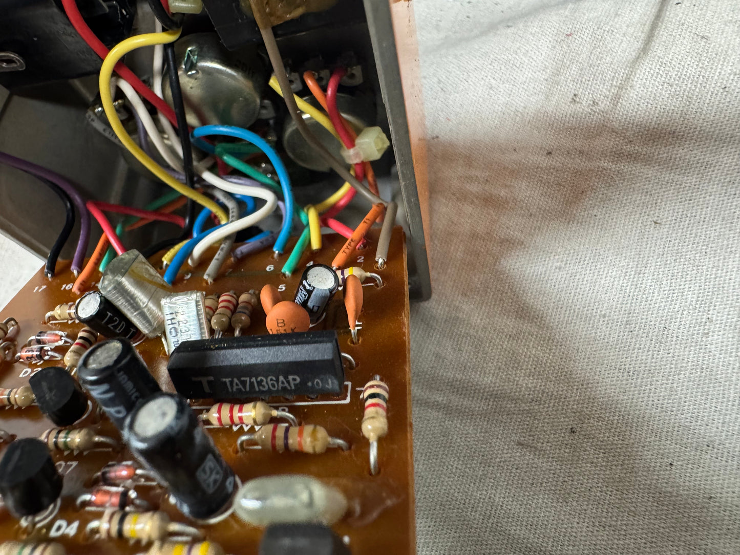 Boss DS-1 ds1 Distortion Pedal - ACA 12-volt power (possibly Black Label / MIJ) / TA7136AP OpAmp