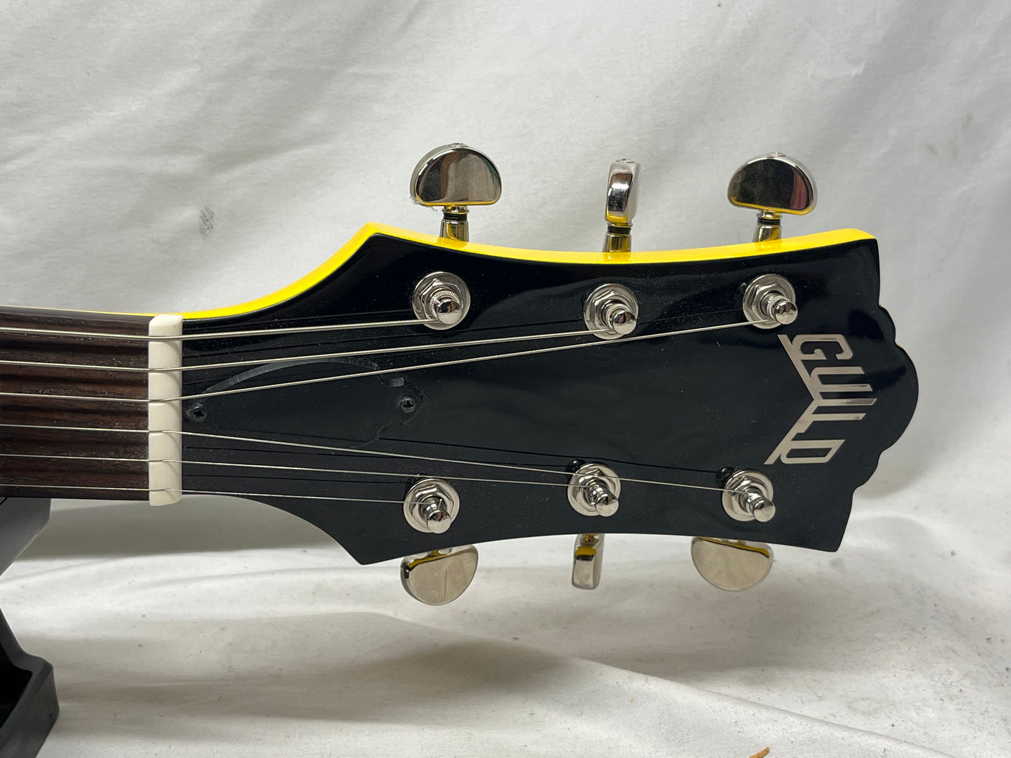 Guild Polara Doublecut HH Electric Guitar - Voltage Yellow