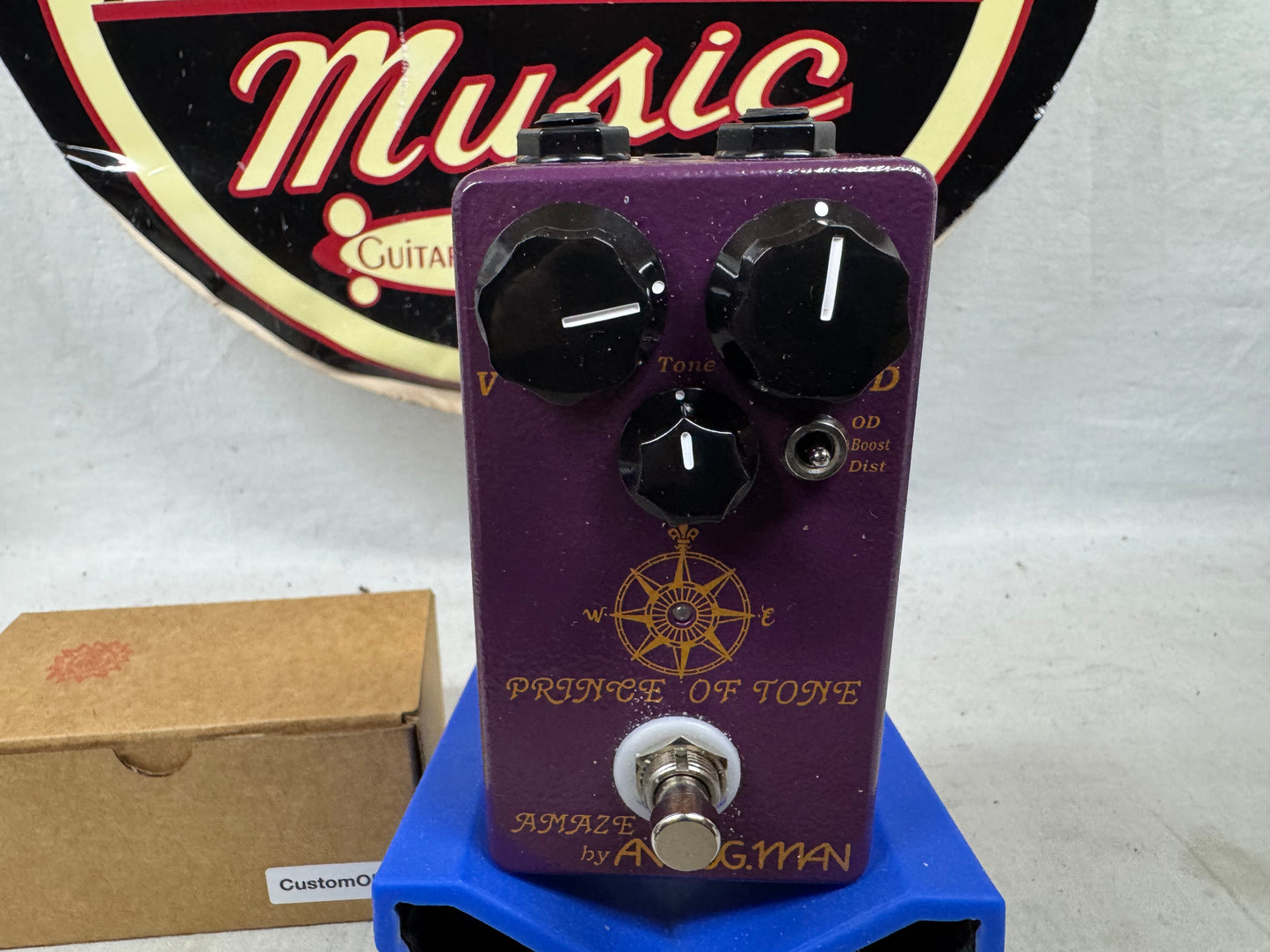 Analogman Amaze by analog.man Prince Of Tone Overdrive Pedal with Box