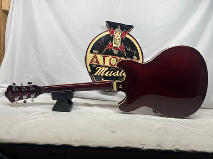 Ibanez Artcore Series AS73 Semi-Hollow Body Electric Guitar - Transparent Cherry Red