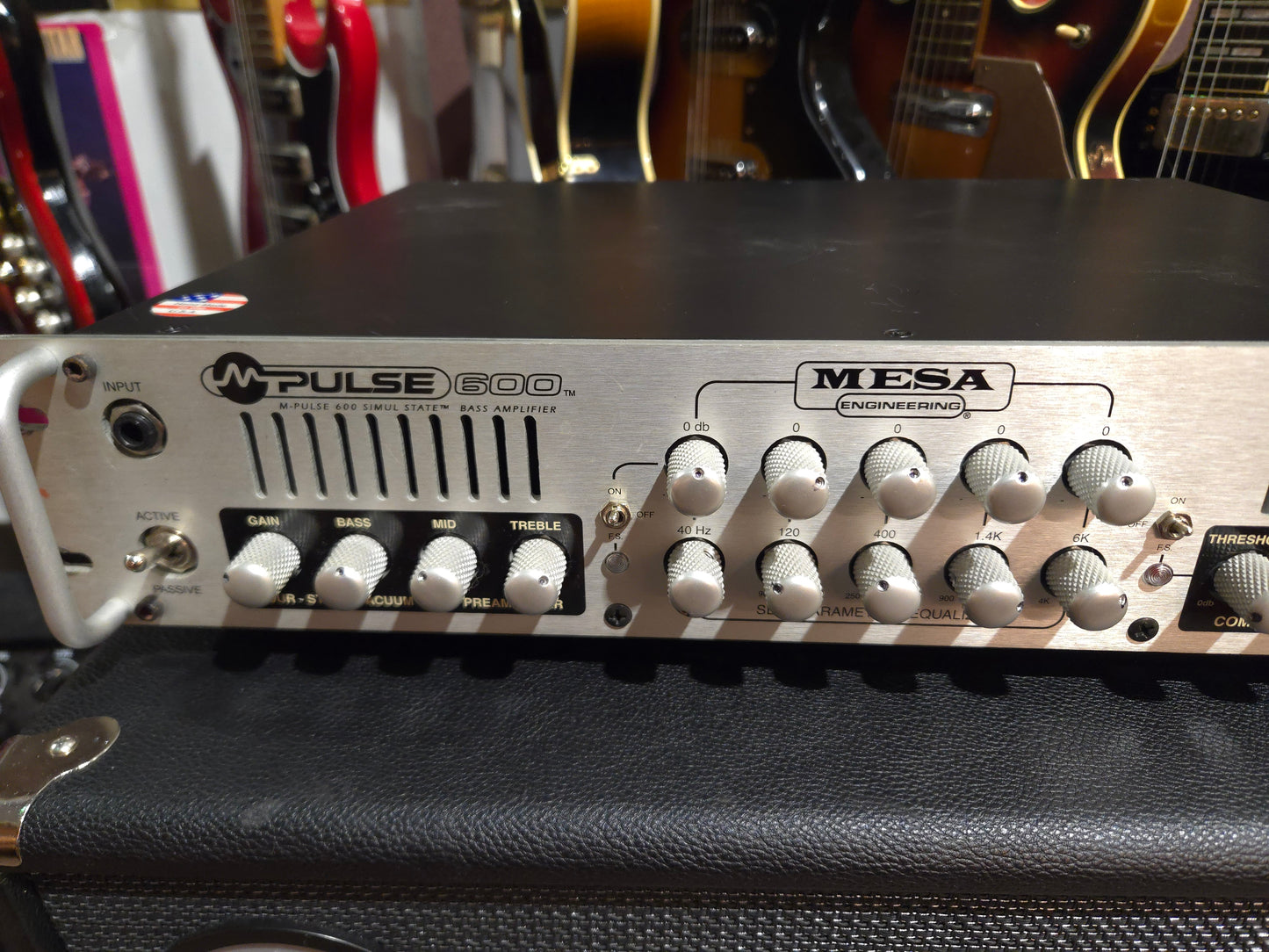 Mesa Boogie M-Pulse 600 Simul-State 600-Watt Rackmount Bass Amp Head 2001 - 2012 - Local Pickup Only
