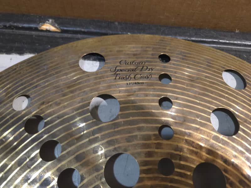 Zildjian 17" K Custom Special Dry Trash Crash Cymbal - Image 2