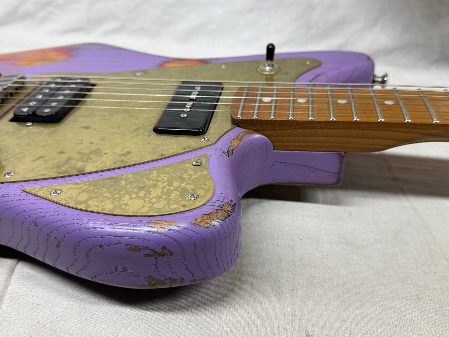 Paoletti Guitars Loft Series Model 112 HP90 Guitar with Case - Purple